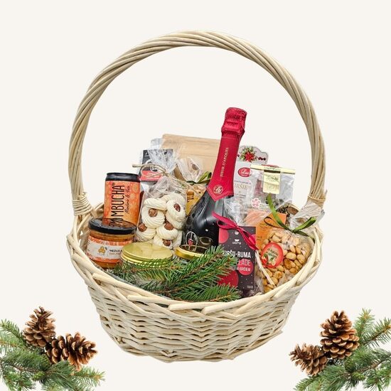 Ziemassvētku dāvanu grozs "Zelta svētki"